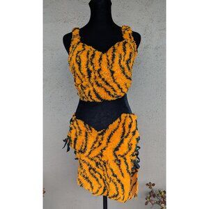💜One-of-a-Kind Cave Girl / Tiger Girl Costume